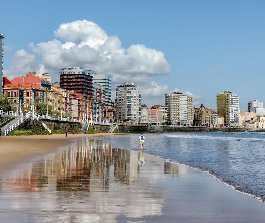 기욘 Mar Al Mar - Estupendo Piso A Un Paso De La Playa - Vut-2088-As 아파트 외부 사진